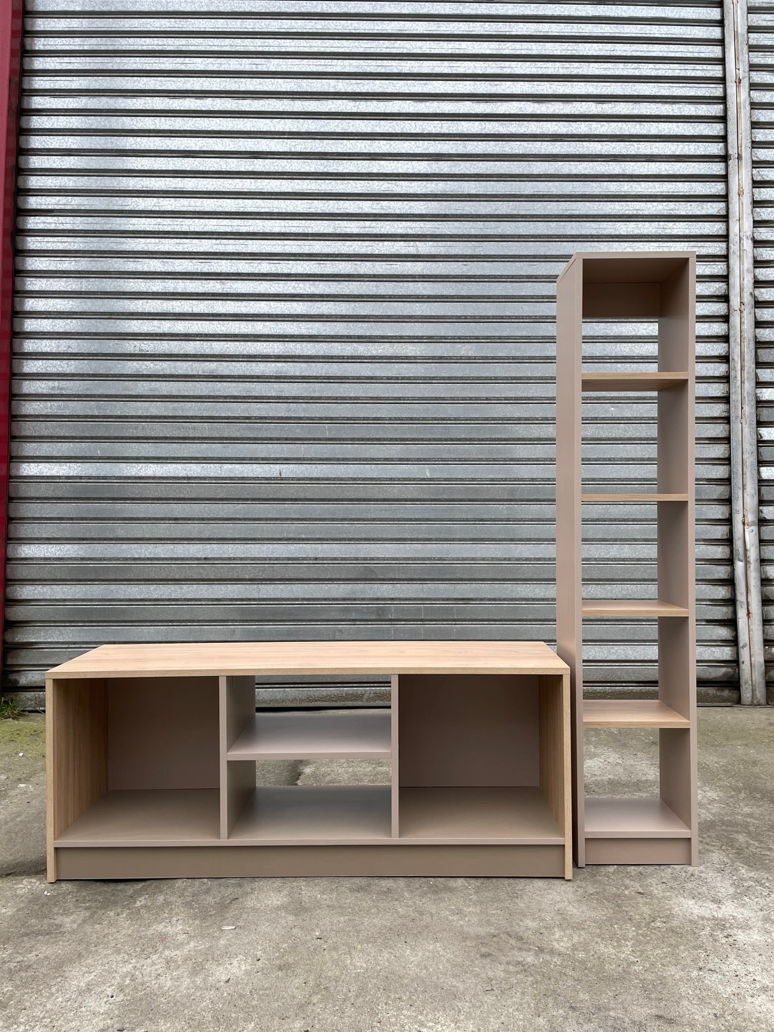 Rack TV simple + Librero